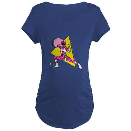 

CafePress - Power Rangers Pink Range Women s Maternity T Shirt - Maternity Dark T-Shirt