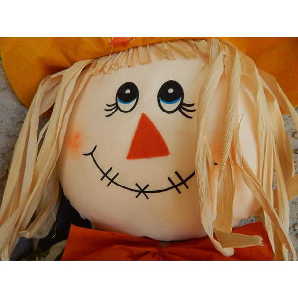 Download Peel N Stick Poster Of Head Decoration Straw Doll Closeup Scarecrow Face Poster 24x16 Adhesive Sticker Poster Print Walmart Com Walmart Com