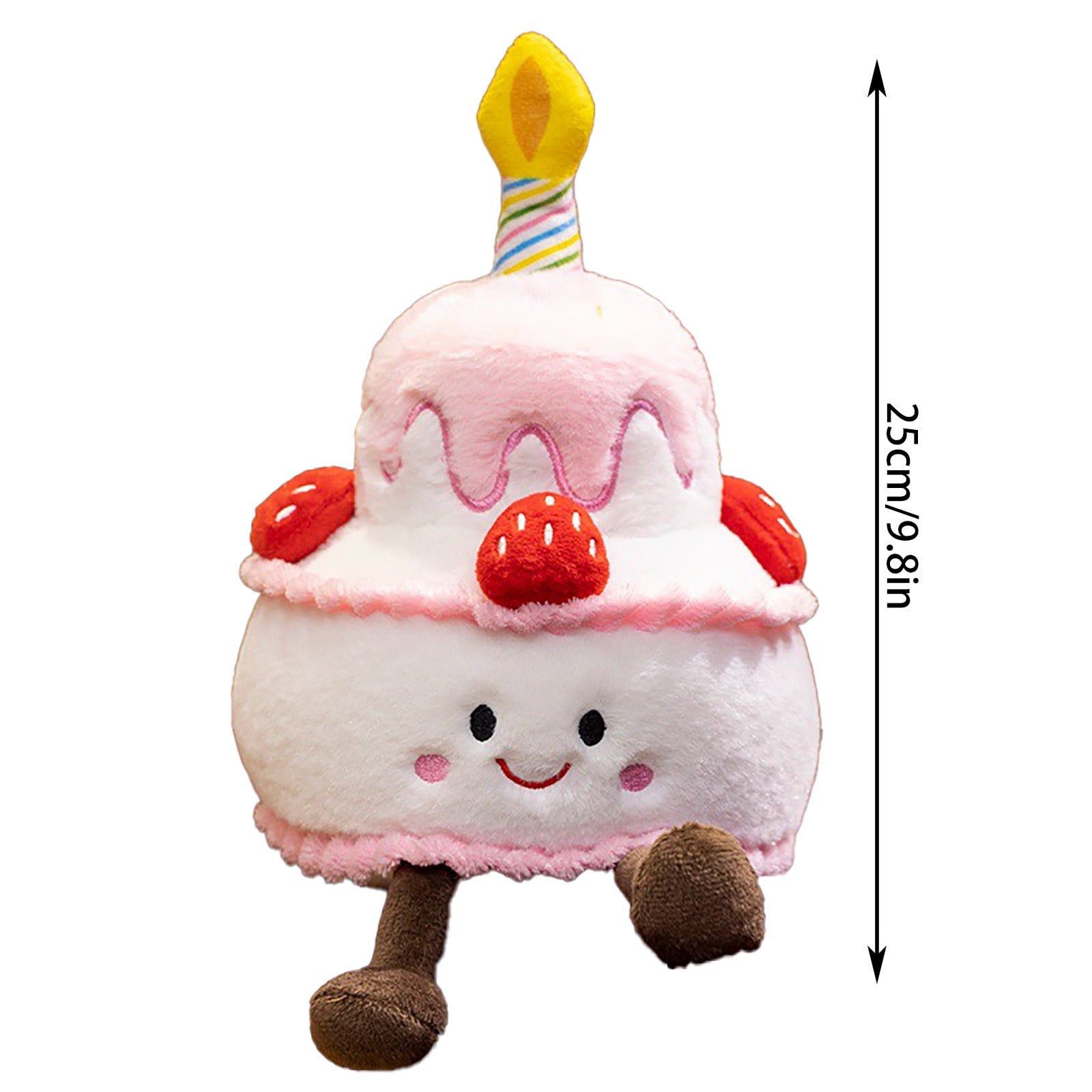 Jellycat Amuseables Plush Adorable Birthday Cake Plush Toy with