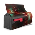 thumbnail image 3 of Gukieu Red Dark Skull Abstract Print Magnetic Mailbox Cover, Sun-proof and Waterproof Home Yard Mailbox Cover-25.5x21 in, 3 of 8