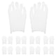 thumbnail image 1 of 12 pares de guantes de algodón blanco para manejo de joyas Guantes de algodón transpirable para ceremonias de premiación Inspección de joyas Colección antigua Guantes suaves, 1 of 6
