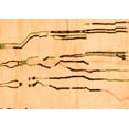 thumbnail image 1 of Ahgly Company Indoor Rectangle Solid Orange Modern Area Rugs, 7' x 10', 1 of 4