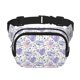 thumbnail image 1 of Balery Lavender Flowers Mochila Cinturón para Mujeres y Hombres, Bolsa de Cintura Impermeable de Doble Capa con Correa, 1 of 9
