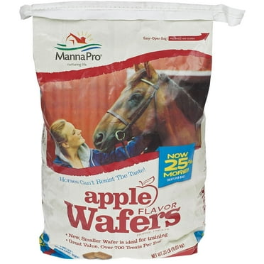Manna Pro Apple Wafers, 20 lb