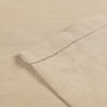 thumbnail image 6 of TWOPAGES Pinch Pleat Drape Cotton Blend Light Filtering Curtain for Bedroom, 1 Panel, 52"x108", Gardenia, 6 of 6