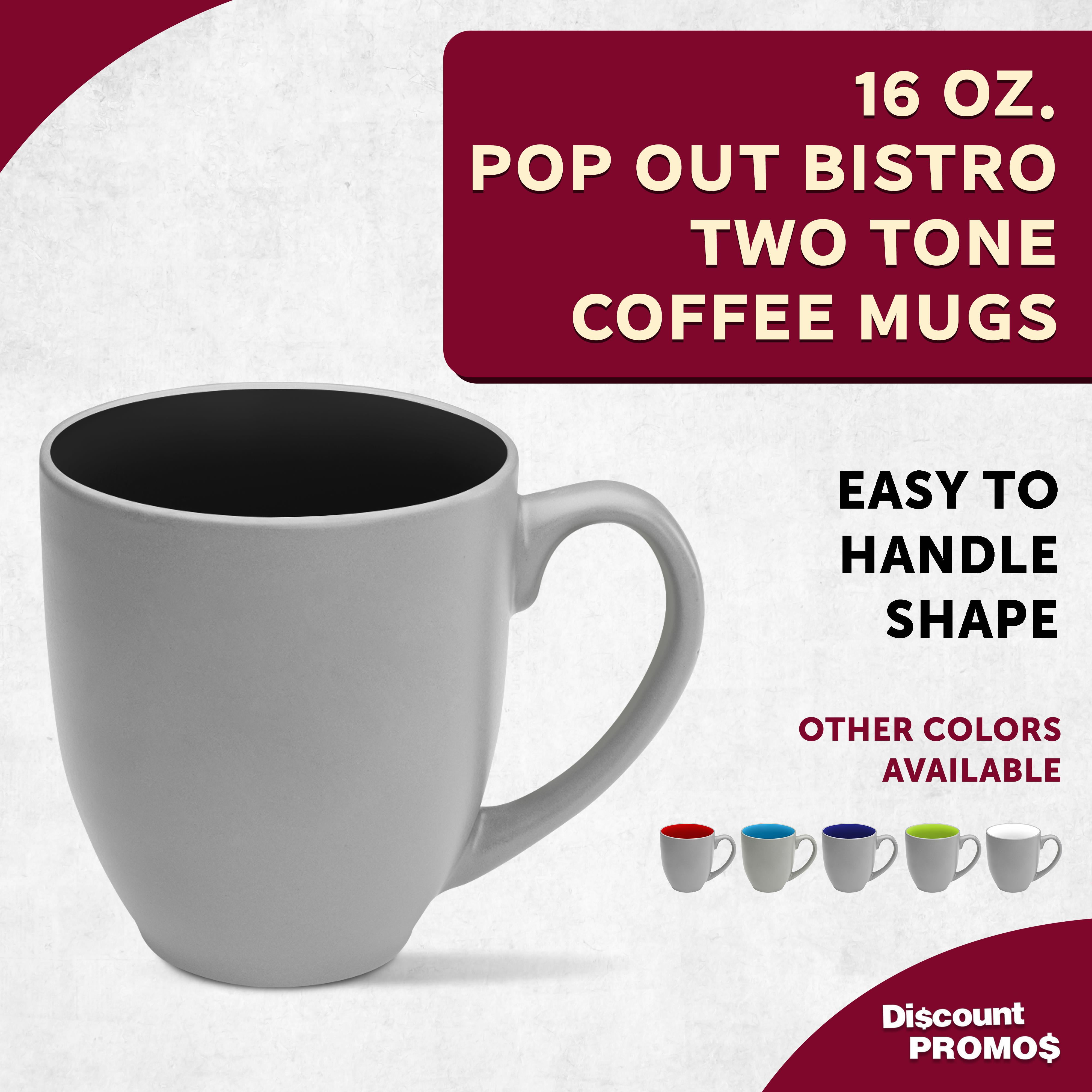 Two-tone Mug and Saucer