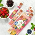 thumbnail image 2 of Great Value Kids Low-fat Melon berry & Strawberry Banana Yogurt Variety Pack, 2 oz Yogurt Tubes, 8 Count, 2 of 7