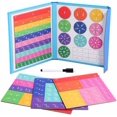thumbnail image 2 of Bingirl Magnetic Fraction Math Manipulatives - Educational Teaching Aids for Elementary School | Fraction Tiles & Score Disk Demonstrator, 2 of 6