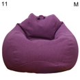 thumbnail image 2 of jiaroswwei Solid Color Cloth Lazy Lounger Bean Bag Sack Chair Sofa Dust Cover Decoration, 2 of 6