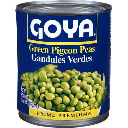 GOYA Green Pigeon Peas (Gandules) 29 oz Can