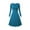 B, variant on Flowy Dresses for Women Solid Color V Neck Loose Casual Long Sleeve A-Line Dress Lightweight Wedding Guest formal Dresses C L