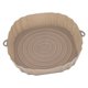 thumbnail image 1 of Freidora de Aire de 20Cm, Bandeja para Hornear, Cesta para Pollo Frito, Alfombrilla, Freidora de Aire, Olla de Silicona, Repuesto Redondo, SartéN para Parrilla, MarróN, 1 of 7