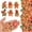 60 PCS, variant on 60Pcs Mini Gingerbread Man Charm Set Resin Christmas Gingerbread Man Decor for Xmas DIY Craft Phone Case Hair Clip