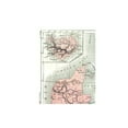 thumbnail image 4 of Historic Map - Danish Colonial Empire Denmark - Cortambert 1880 - Vintage Wall Art, 4 of 4