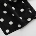 thumbnail image 4 of Luxalzxs Women Polka Dot Flannel Pajama Pants Winter Warm Fluffy Fleece Pj Bottoms Comfy Lounge Home Sleep Pants with Pockets, 4 of 5