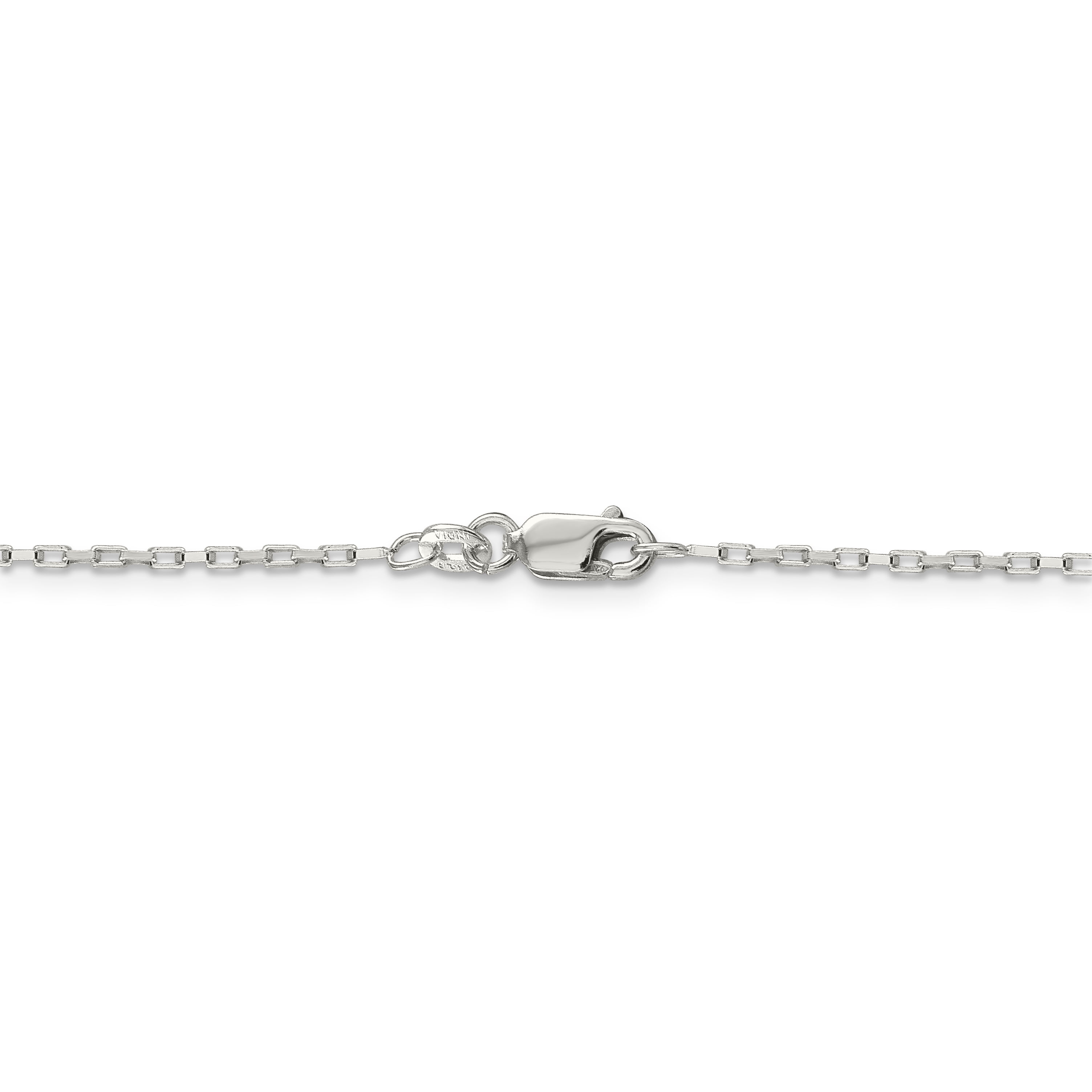 Sterling Silver 1.3mm Elongated Box Chain