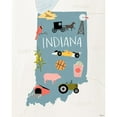 thumbnail image 3 of Louise, Gigi 20x24 Black Modern Framed Museum Art Print Titled - Indiana Icons, 3 of 5