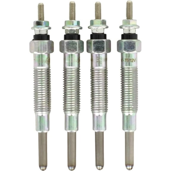 4X Glow Plug MD050212 Compatible with Mitsubishi Triton Pajero L200 L300 4D55 4D56 2.5 Diesel 12V Truck
