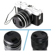 Center Pinched Lens Cap for Nikkor Z 50-250mm Lens for Nikon Z50, for Sony RX10 CX900E AX100E E18-200LE II E10-8 Lens,
