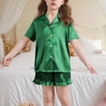 thumbnail image 3 of Ensemble pour Enfants Manches Courtes Col Rond Haut Shorts Taille Moyenne Décontracté, 3 of 6