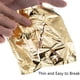 thumbnail image 5 of Bewildely 100 piezas de papel dorado para fiestas, decoración portátil para manualidades, papel de aluminio de cobre, Kit surtido, accesorios Juguetes de construcción, 5 of 6