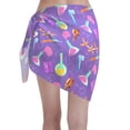 thumbnail image 2 of KLL Chemistry Tools Print Women's Sarong Coverups Short Bathing Suit Wrap Skirt Beach Wrap Swimsuit Cover Ups, 2 of 6
