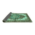 thumbnail image 2 of Ahgly Company Indoor Rectangle Persian Turquoise Blue Traditional Area Rugs, 6' x 9', 2 of 4