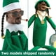 thumbnail image 2 of Snoop On A Stoop Elf Doll Naughty Boy Spy On A Bent Elf Ornament Verde Exquisito Elfo De Navidad, 2 of 6