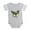 Heather Grey, variant on CafePress - Earth Leaf Dragon - Cute Infant Baby Football Bodysuit
