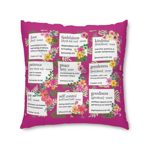 Prayer Pillow, Meditation Pillow, Floor Pillow, Square Pillow,