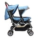 thumbnail image 2 of Carriola doble The Baby Shop  para bebe y niño, gemelar y moderna Azul, 2 of 5