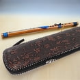 thumbnail image 1 of LOLIPPYY 1Pcs Flute Carrier Wind Instrument Storage Case Coffee Travel-friendly For Musicians, 1 of 8