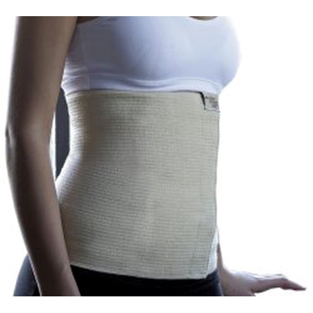 Faja Abdominal Post Operatorias Elástica Suave Altura 28cms Bander Green Faja Elástica Alta Elasticidad linea elastica