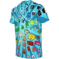 thumbnail image 3 of Boys Girls Battle for Dream Island Bfdi 3D Graphic T-Shirts Short Sleeve Tees Shirt for Kids, 3 of 7