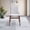 Brown,Light Gray, variant on Wooden Dining Chairs, Gusto Mid-Century Modern Fabric Dining Chair (Set of 2) in Light Gray with Solid Wood Frame 22.4"W x 18.1"D x 31.1"H for Living Room Bedroom Outdoor, Dining Chairs