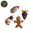 thumbnail image 4 of Estatuas De Halloween Pan De Jengibre Animal Colgante Accesorios De Fiesta Adornos De Terror Para La Decoración De La Puerta Del Patio4 Piezas Kearding HA013231-00, 4 of 6