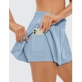 thumbnail image 6 of CRZ YOGA 2 in 1 Flowy Running Shorts for Women High Waisted Athletic Skorts, 6 of 7