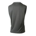 thumbnail image 4 of Compression Tank Top Men Qiggri Men's Summer Sports Sleeveless Round-Neck Solid Shirt Trendy T-Shirt, 4 of 7