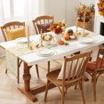 thumbnail image 3 of Golden Abstract Cotton Linen Rectangle Table Runners 13"x48", Rising Horizon Sun Mystical Moon Coffee Table Runner Dresser Scarves Luxury Table Runners for Wedding Party Banquet Dinner Decor, 3 of 8