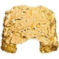 thumbnail image 2 of shiyou-Gold Bracelets for Women Chunky Gold Bangles for Women Gold Cuff Bracelets Set Stackable Adjustable Open Bangle Bracelets Irregular Bracelets Jewelry Gifts, 2 of 4