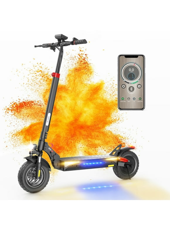iScooter iX3 800W Electric Scooter, Up to 25 MPH,25Miles Range, Dual Brake, Folding Scooter for Adults, Off Road Electric Scooter