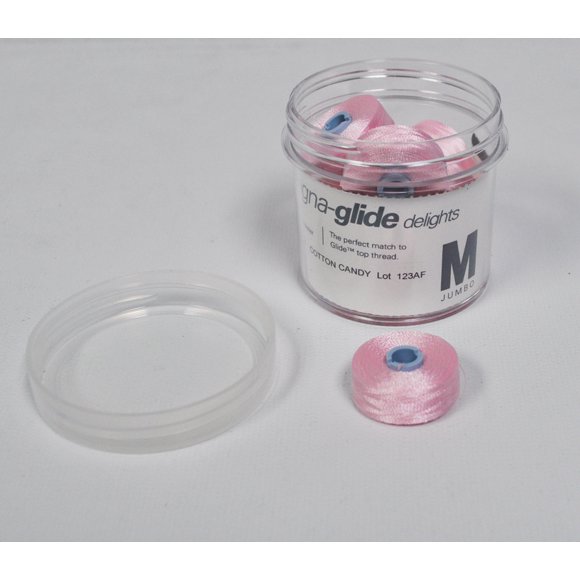 Fil-Tec Magna-Glide Delights Poly Style M Prewound Bobbins Cotton Candy