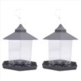 thumbnail image 1 of Paquete de 2 Comederos para Pájaros para Colgar Al Aire Libre, Diseño de Pagoda Retro, Instalación Divertida, Comedero para Pájaros, Que Atrae Pájaros Salvajes, 1 of 5
