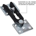 thumbnail image 2 of Sectional Couch Connector, 4 Pcs Metal Sofa Joint Snap Alligator Style Sectional Couch Connector TAO, 2 of 3