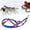 Rose Red M, variant on Husky Harness Running Harness Work Out for Medium Large Dogs Skijoring Professional Dog Pulling Harness Sled Harness , Rose Red M