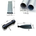 thumbnail image 3 of 1 Pair Detachable Boat Oars for Inflatable Boats, 3 of 7