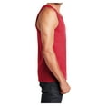 thumbnail image 3 of Mens Young The Concert Cotton Tank New Red 2X-Large, 3 of 6