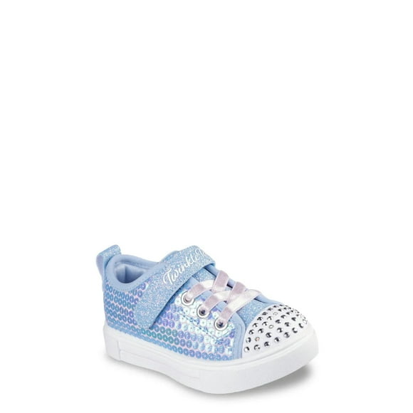 Skechers Espadrilles à Paillettes Scintillantes pour Filles Tout-Petits