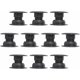 thumbnail image 5 of 10 Pairs Plastic Foosball Machine Bearings with Steel Ball 34mm, 5 of 5