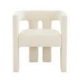 thumbnail image 2 of TOV Furniture Sloane Cream Velvet Upholstered Dining Chair, 2 of 7